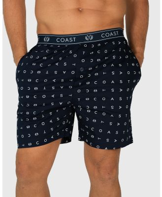 Coast Clothing - Signature Essential Shorts - Sleepwear (Navy) Signature Essential Shorts