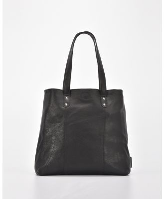 Cobb & Co - Belford Soft Leather Tote - Handbags (Black) Belford Soft Leather Tote