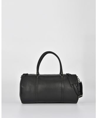 Cobb & Co - Cobram Soft Leather Duffle Bag - Satchels (Black) Cobram Soft Leather Duffle Bag