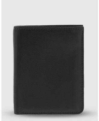 Cobb & Co - Mitchell RFID Safe Leather Wallet - Wallets (BLACK) Mitchell RFID Safe Leather Wallet