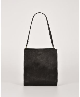Cobb & Co - Safari Kensington Leather Tote - Handbags (Black) Safari Kensington Leather Tote