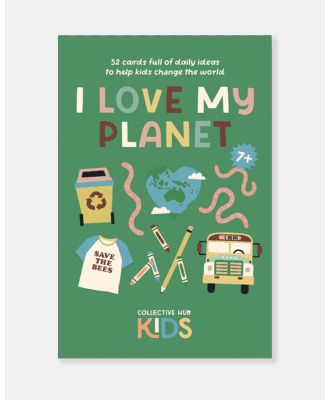 Collective Hub - Collective Hub Kids   I Love My Planet Card Deck - Educational & Science Toys (Multi) Collective Hub Kids - I Love My Planet Card Deck