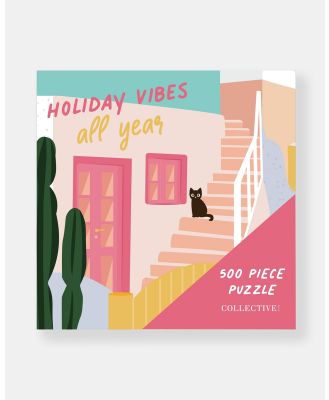 Collective Hub - Holiday Vibes All Year 500 Piece Puzzle - Home (Multi) Holiday Vibes All Year 500 Piece Puzzle
