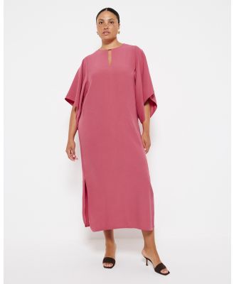 Commonry - Kimono Sleeve Dress - Dresses (Desert Rose) Kimono Sleeve Dress