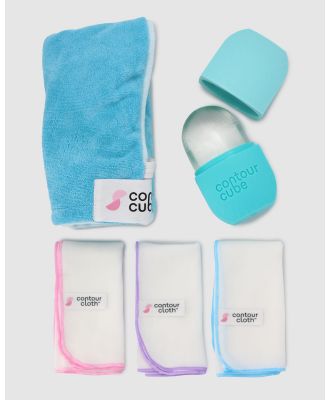 Contour Cube - Mint Ice Facial Starter Pack - Tools (Blue) Mint Ice Facial Starter Pack