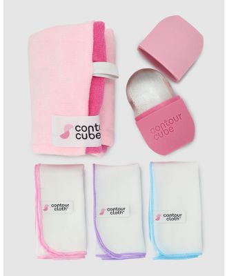 Contour Cube - Pink Ice Facial Starter Pack - Tools (Pink) Pink Ice Facial Starter Pack
