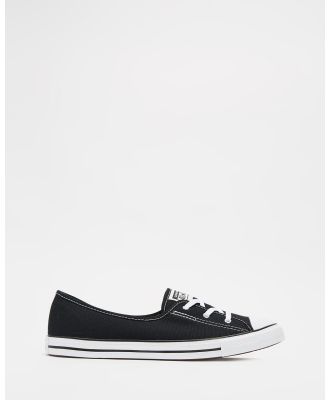 Converse - Chuck Taylor All Star Ballet Lace   Women's - Slip-On Sneakers (Black) Chuck Taylor All Star Ballet Lace - Women's