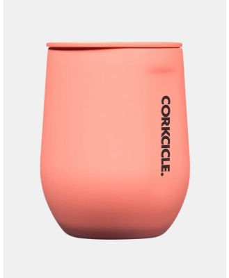 CORKCICLE - Neon Lights Stemless 355ml   Coral - Home (Multi) Neon Lights Stemless 355ml - Coral