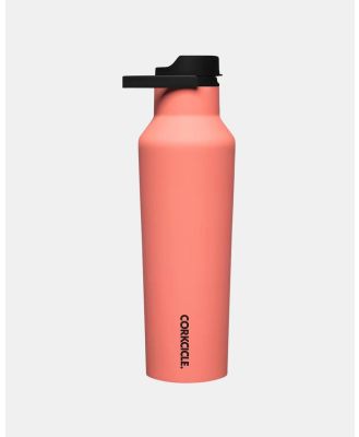 CORKCICLE - Series A Sports Canteen 600ml   Neon Lights Coral - Water Bottles (Multi) Series A Sports Canteen 600ml - Neon Lights Coral