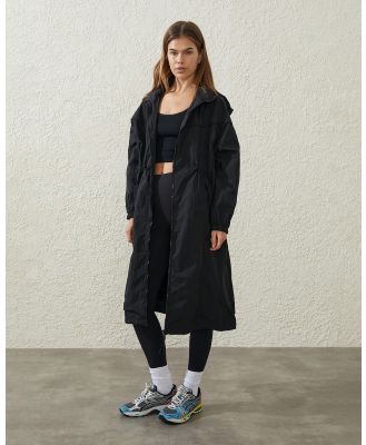 Cotton On Body - Longline Anorak Black - Coats & Jackets (BLACK) Longline Anorak Black
