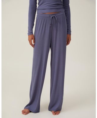 Cotton On Body - Sleep Recovery Wide Leg Pants - Sleepwear (Infinity Blue) Sleep Recovery Wide Leg Pants