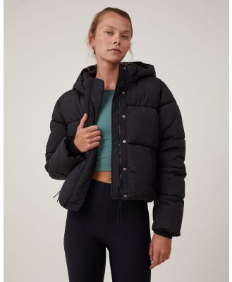 Cotton On Body - The Mother Puffer Jacket Black - Coats & Jackets (BLACK) The Mother Puffer Jacket Black