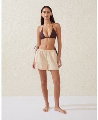Cotton On Body - The Vacation Beach Short - Swimwear (BEIGE) The Vacation Beach Short