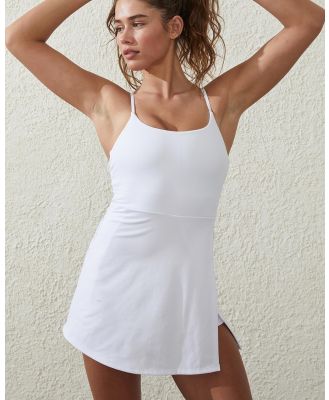 Cotton On Body - Ultra Soft Cross Back Dress - Dresses (White) Ultra Soft Cross Back Dress
