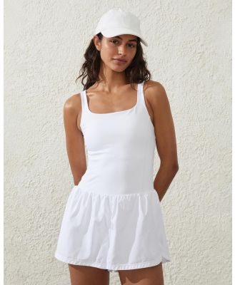 Cotton On Body - Ultra Soft Woven Shortsie - Dresses (White) Ultra Soft Woven Shortsie