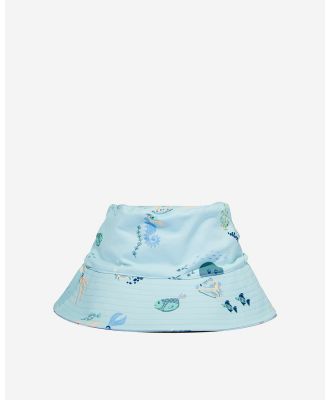 Cotton On Kids - Baby Swim Bucket Hat - Swimwear (BLUE) Baby Swim Bucket Hat