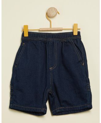 Cotton On Kids - Balloon Fit Worker Shorts   Kids Teens - Shorts (90 S Sorrento Dark Blue) Balloon Fit Worker Shorts - Kids-Teens