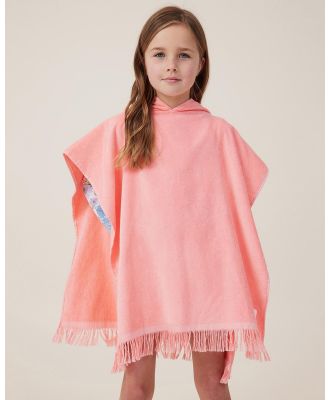 Cotton On Kids - Hooded Towel   Kids Teens - Towels (Coral Dreams & Unicorn) Hooded Towel - Kids-Teens
