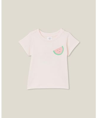 Cotton On Kids - Jamie Short Sleeve Tee Pink - Tops (PINK) Jamie Short Sleeve Tee Pink
