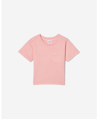 Cotton On Kids - Jamie Short Sleeve Tee - Tops (PINK) Jamie Short Sleeve Tee