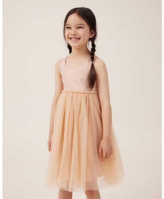 Cotton On Kids - Jocelyn Dress Up Dress   Kids Teens - Dresses (Gold Shimmer) Jocelyn Dress Up Dress - Kids-Teens
