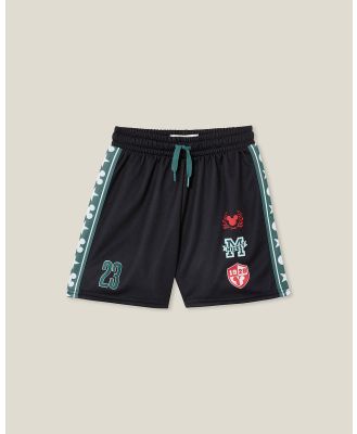 Cotton On Kids - License Soccer Short Charcoal - Pants (CHARCOAL) License Soccer Short Charcoal