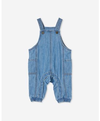 Cotton On Kids - Max Overall Blue - Pants (BLUE) Max Overall Blue