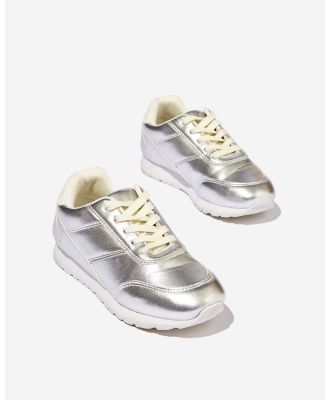 Cotton On Kids - Morgan Sporty Sneaker - Lifestyle Sneakers (SILVER MULTI) Morgan Sporty Sneaker