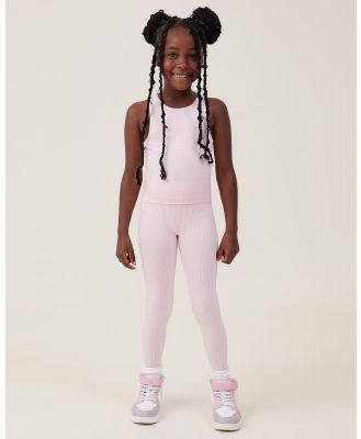 Cotton On Kids - Multipack Kali Top And Imogen Leggings – Babies Teens - 2 Piece (Blush Pink) Multipack Kali Top And Imogen Leggings – Babies-Teens