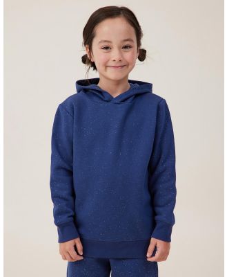 Cotton On Kids - Multipack Milo Hoodie And Marlo Track Pants - 2 Piece (In The Navy Glitter) Multipack Milo Hoodie And Marlo Track Pants