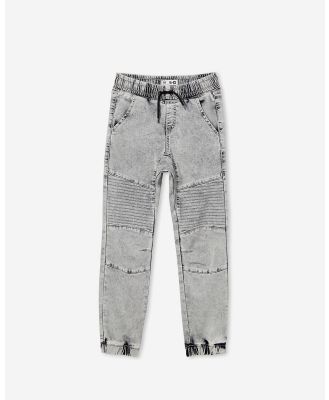 Cotton On Kids - Super Slouch Jogger Jean Whitehaven Light Grey - Pants (WHITEHAVEN LIGHT GREY) Super Slouch Jogger Jean Whitehaven Light Grey