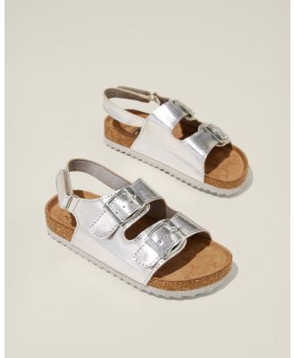 Cotton On Kids - Theo Sandal - Flats (SILVER METALLIC) Theo Sandal