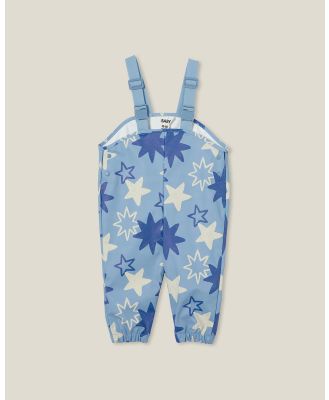 Cotton On Kids - Vivi Splash Overall Blue - Pants (BLUE) Vivi Splash Overall Blue