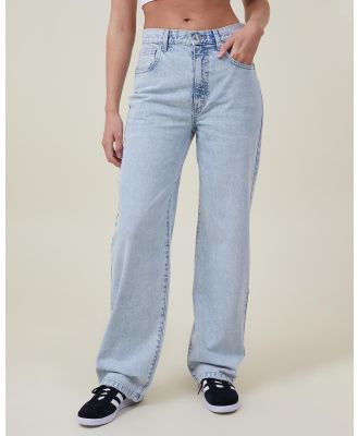 Cotton On - Loose Straight Jeans - Jeans (Palm Blue) Loose Straight Jeans