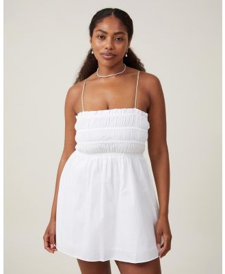 Cotton On - Maddy Contrast Trim Mini Dress - Dresses (White) Maddy Contrast Trim Mini Dress