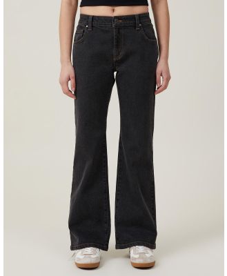 Cotton On Petite - Stretch Bootleg Jeans - Jeans (New Washed Black) Stretch Bootleg Jeans