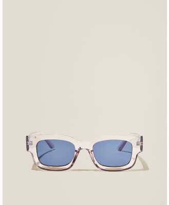 Cotton On - The Relax Sunglasses - Sunglasses (BLUE) The Relax Sunglasses