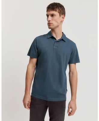 Country Road - Garment Dyed Organically Grown Cotton Polo - Shirts & Polos (Navy) Garment Dyed Organically Grown Cotton Polo
