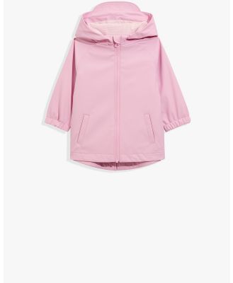 Country Road - Hooded Rain Jacket - Coats & Jackets (Pink) Hooded Rain Jacket