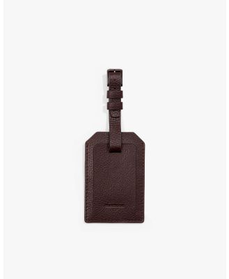 Country Road - Leather Luggage Tag - Wallets (Brown) Leather Luggage Tag