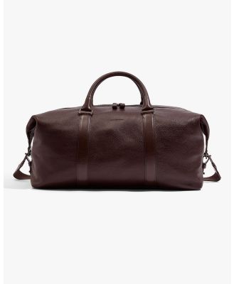 Country Road - Leather Weekender - Bags (Brown) Leather Weekender