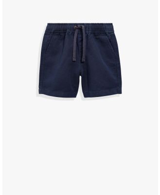 Country Road - Linen Organically Grown Cotton Short - Shorts (Navy) Linen Organically Grown Cotton Short