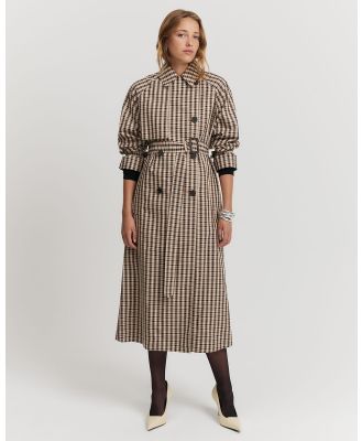 Country Road - Relaxed Trench - Coats & Jackets (Navy) Relaxed Trench