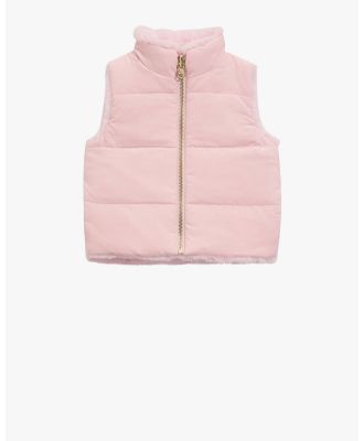 Country Road - Reversible Faux Fur Vest - Coats & Jackets (Pink) Reversible Faux Fur Vest