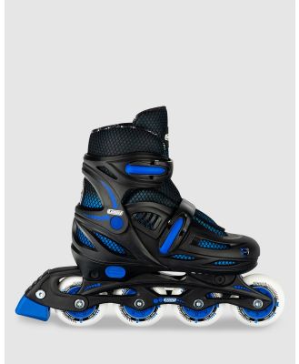 Crazy Skates - 148 Adjustable Inline - Performance Shoes (Black) 148 Adjustable Inline