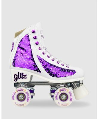 Crazy Skates - Disco Glitz - Performance Shoes (Purple) Disco Glitz