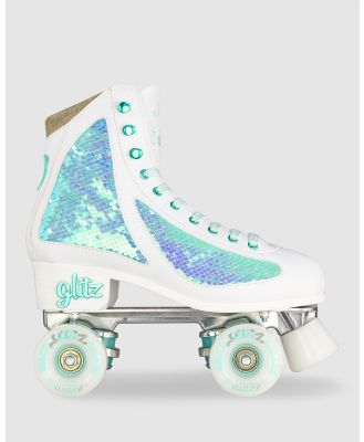 Crazy Skates - Disco Glitz - Performance Shoes (Turquoise) Disco Glitz