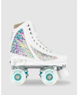 Crazy Skates - Disco Glitz   Size Adjustable - Performance Shoes (Diamond) Disco Glitz - Size Adjustable