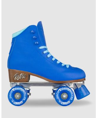 Crazy Skates - Retro Roller - Performance Shoes (Blue) Retro Roller