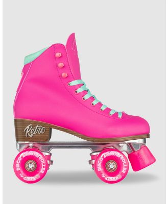 Crazy Skates - Retro Roller - Performance Shoes (Pink) Retro Roller